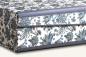 Preview: Stilvolle Schachtel mit Florentinerpapier, grau,gold